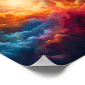 Kosmische Konstellation Poster (Ecke)