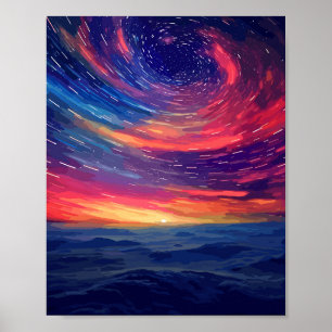 Kosmische Konstellation Poster