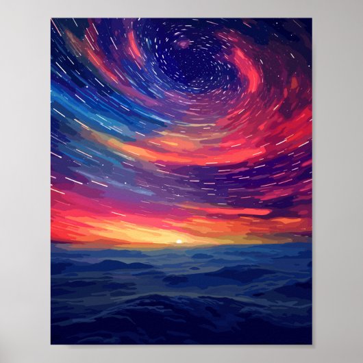 Kosmische Konstellation Poster (Vorne)