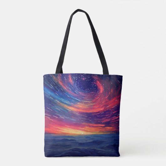 Kosmische Konstellation Tasche (Rückseite)