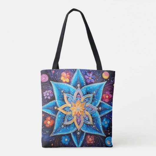 Kosmische Konstellation Tasche (Rückseite)
