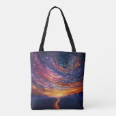 Kosmische Konstellation Tasche (Rückseite)