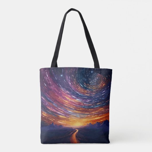 Kosmische Konstellation Tasche (Rückseite)
