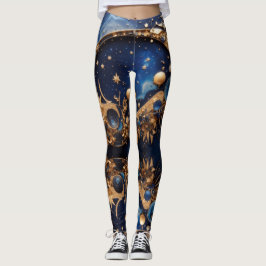 Kosmische Konstellationen - Stellare Frauen Leggings