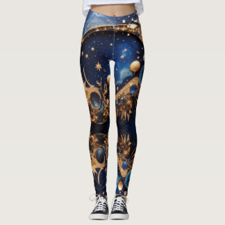 Kosmische Konstellationen - Stellare Frauen Leggings