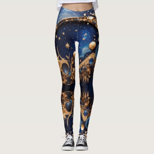 Kosmische Konstellationen - Stellare Frauen Leggings (Vorderseite)