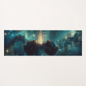 Kosmische Kontemplation Yogamatte (Vorderseite (Horizontal))