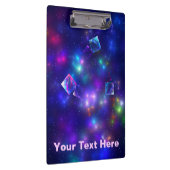 Kosmische Kuben Klemmbrett (Rechts)