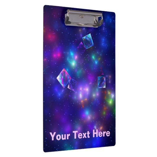 Kosmische Kuben Klemmbrett (Rechts)