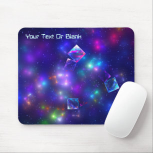Kosmische Kuben Mousepad