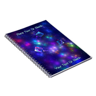 Kosmische Kuben Notizblock