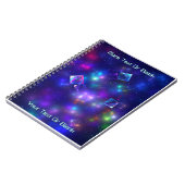 Kosmische Kuben Notizblock (Linke Seite)