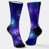 Kosmische Kuben Socken (Gewinkelt)