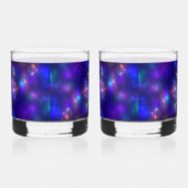 Kosmische Kuben Whiskyglas (Rechts)