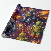 Kosmische Kunst Erforschung Geschenkpapier (Ungerollt)