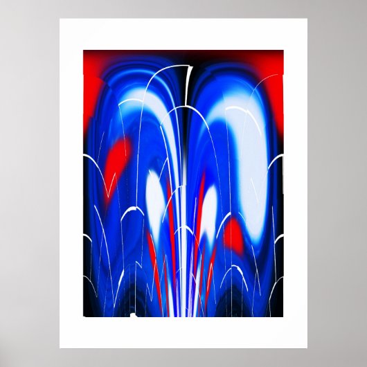 Kosmische Kunst Poster (Vorne)