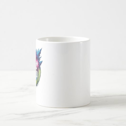 Kosmische Leinwand - Träume malen Kaffeetasse (Mittel)