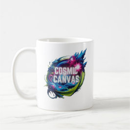 Kosmische Leinwand - Träume malen Kaffeetasse
