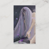 Kosmische Libelle Visitenkarte (Rückseite)