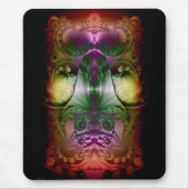 Kosmische Lichter Mousepad (Vorne)