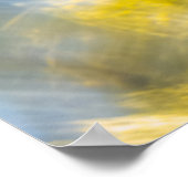 Kosmische Lichter tanzen Poster (Ecke)