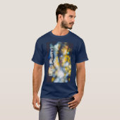 Kosmische Lichter tanzen T-Shirt (Vorne ganz)