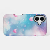 Kosmische Liebe - Dreamy Anime Phone Case iPhone 16 Hülle (Rückseite (Horizontal))
