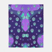 Kosmische Liebe Fleece Blanket (Vorderseite)