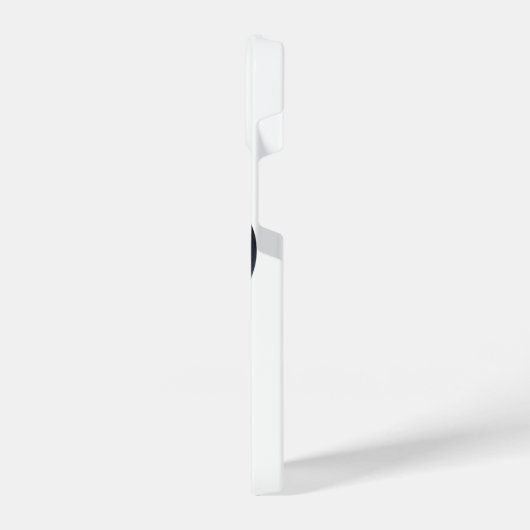 Kosmische Liebe Geschichte Herz mit Liebe und Fox  iPhone Hülle (Linke Seite)