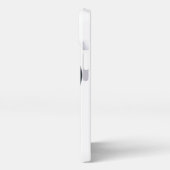 Kosmische Liebe Geschichte Herz mit Liebe und Fox  iPhone Hülle (Linke Seite)