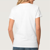 Kosmische Liebe Herz T - Shirt (Rückseite)