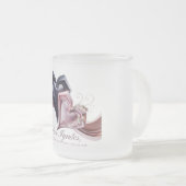 Kosmische Liebe Herzschlag Tasse (VorderseiteRechts)