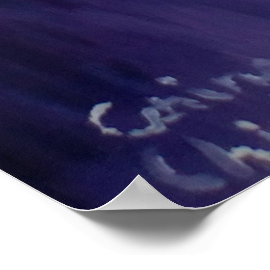 Kosmische Liebe Poster (Ecke)