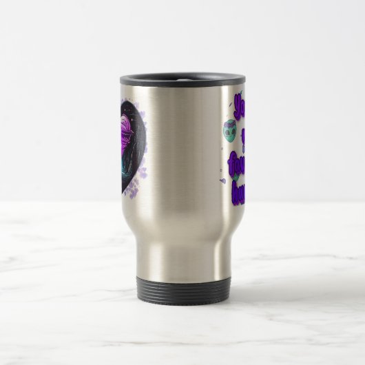 Kosmische Liebe Reisebecher (Mittel)