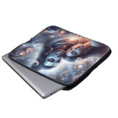 Kosmische Liebe Shiva und Shakti Laptopschutzhülle (Vorne Knopf)