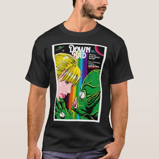 Kosmische Liebe T-Shirt (Vorderseite)