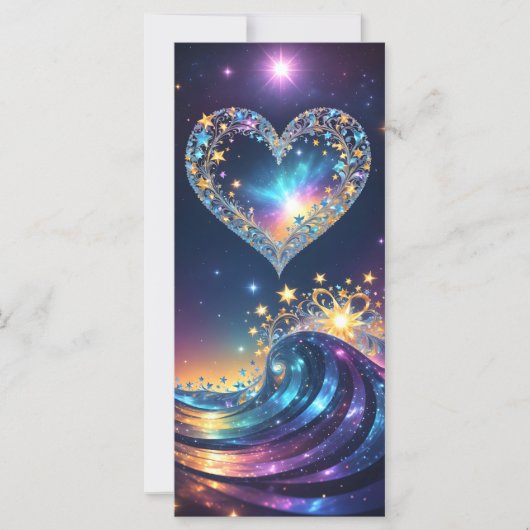 Kosmische Liebe Valentine (Vorderseite)