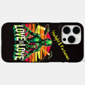 Kosmische Liebe zwischen zwei Außerirdischen Case-Mate iPhone Hülle (Rückseite (Horizontal))