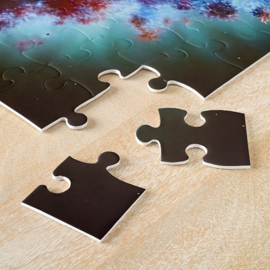 Kosmische lila Pastelle in unserer eigenen Milchst Puzzle (Seite)