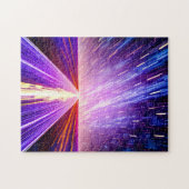 Kosmische Lila Zeit Auf dem Highway in die Mars Puzzle (Horizontal)