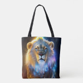 Kosmische Lion Tasche (Rückseite)