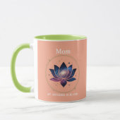 Kosmische Lotusblumen-Mutter-Blüte Tasse (Links)