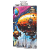 Kosmische Luft Flachmann (Links)