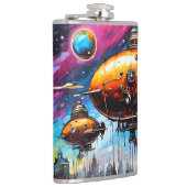 Kosmische Luft Flachmann (Rechts)
