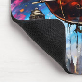 Kosmische Luft Mousepad (Ecke)