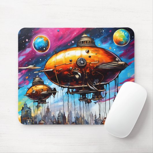 Kosmische Luft Mousepad (Mit Mouse)