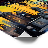 Kosmische Luft Poster (Ecke)