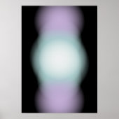Kosmische Lumineszenz Poster (Vorne)