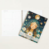 Kosmische Mädchen Boho Mond Planer (Anzeige)