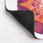 Kosmische Mandala Mousepad (Ecke)